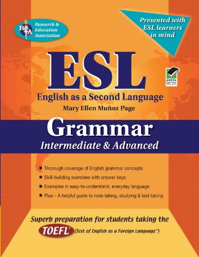 ESL Intermediate/Advanced Grammar (Rea's Language)
