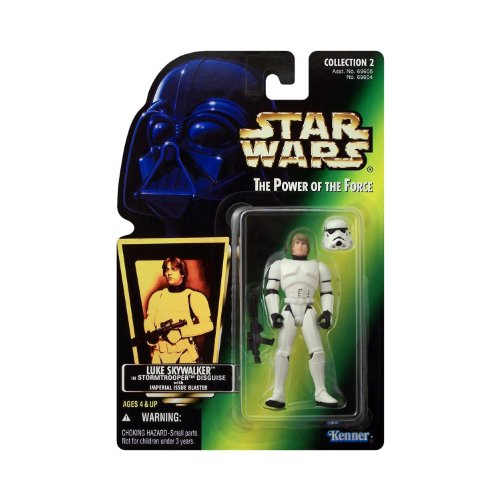 Figura Star Wars The Power Of The Force Luke Skywalker in Stormtrooper Disguise