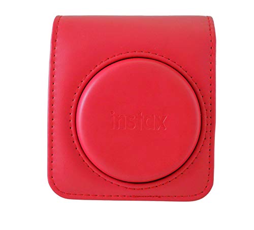 Fujifilm Funda instax Mini 70 Red Polipiel Funda Original para cámara Mini 70 - Color Rojo RojoMINI