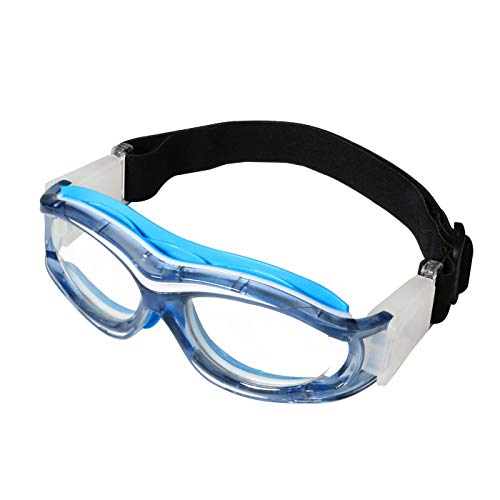 Gafas protectoras para niños, ideales para jugar al baloncesto, golf, rugby, fútbol, resistentes a impactos, lentes intercambiables, con correa ajustable