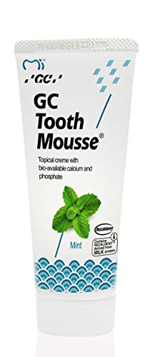 Gc Tooth Mousse Protección Diente Crema De Menta, 1-Pack (1 X 40 G)