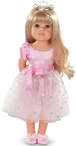 Götz 1359072 Hannah Princess - 50 cm Standing-Doll with Blonde Hair and Blue Eyes - Suitable Agegroup 3+