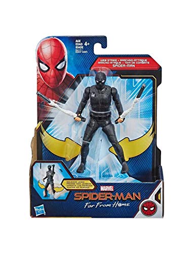 Hasbro Spider-Man - Far from Home Web Strike Action Figuras de 15 cm, Multicolor, E4117ES0