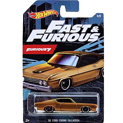 Hot wheels ´69 Ford Torino Talladega Fast and Furious 5/5 Long Card 2020