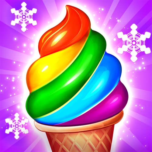 Ice Cream Paradise: Paraíso de helados - Nuevo y divertido juego de combinar 3