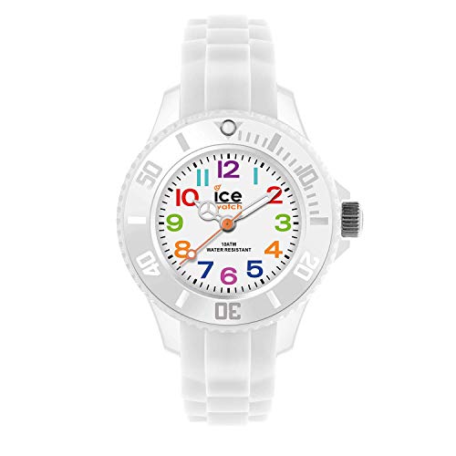 Ice-Watch - ICE mini White - Reloj bianco para Niño (Unisex) con Correa de silicona - 000744 (Extra small)
