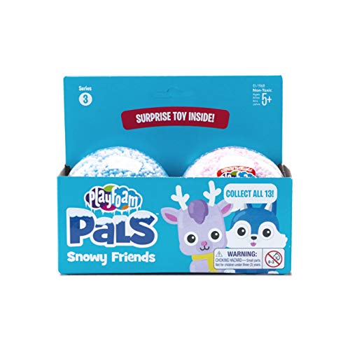 Learning Resources Playfoam Pals Snowy Friends (Series 3-2 Pack) Espuma de Juegos con figuritas de lso Amigos 3-Pack de 2, Color (EI-1968)