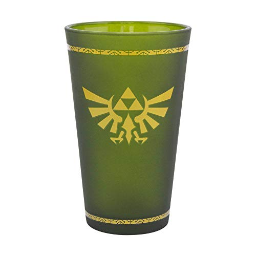 Legend of Zelda - Vaso de cerveza XXL (500 ml), color verde