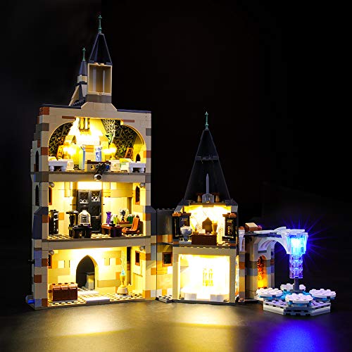 LIGHTAILING Conjunto de Luces (Harry Potter Torre del Reloj de Hogwarts) Modelo de Construcción de Bloques - Kit de luz LED Compatible con Lego 75948 (NO Incluido en el Modelo)