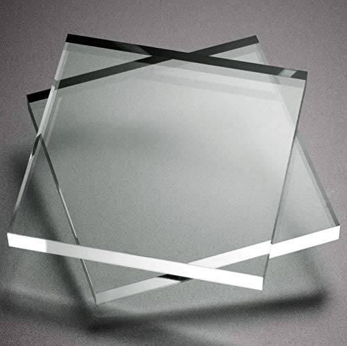Metacrilato transparente 4mm cristal o vidrio acrílico - varios medidas (30cm x 20cm)