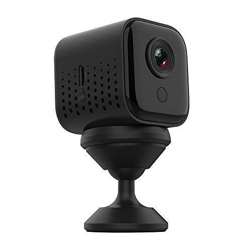 Mini WiFi Camara Espia Oculta, DEXILIO 1080P Vigilancia cámara de con detección de Movimiento y visión Nocturna, Camara Seguridad Pequeña Inalambrica Interior/Exterior (con Tarjeta de 32GB)