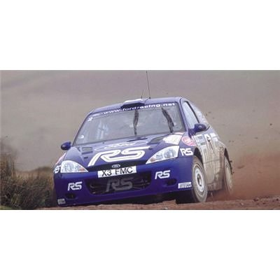 Minichamps 430018997 - Ford Focus RS WRC 2001 Rally RAC Higgins, Mark