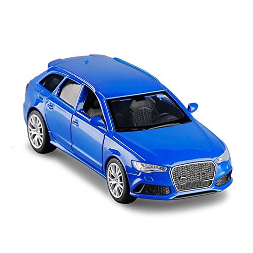 Modelo de aleación de automóviles Modelo 1/36 para Audi para RS6 Wagon Simulación Modelo de automóvil Puerta abierta Puerta trasera Metal Modelo Modelo de juguete para niños regalos para niños Regalo