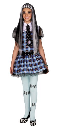 Monster High E325-002 - Disfraz de Frankie Stein (10/12 años)