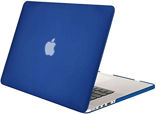 MOSISO Funda Dura Compatible con MacBook Pro 13 Retina A1502 / A1425 (Versión 2015/2014/2013/fin 2012), Ultra Delgado Carcasa Rígida Protector de Plástico Cubierta, Azul