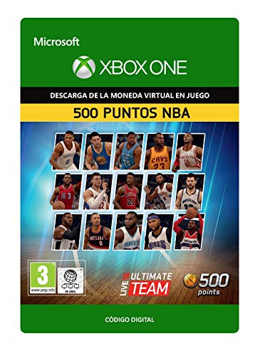 NBA Live 16: LUT 500 NBA Points Pack  | Xbox One - Código de descarga