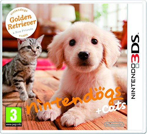 Nintendo nintendogs + cats: Golden Retriever & New Friends vídeo - Juego (Nintendo 3DS, Simulación, E (para todos))