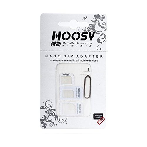 Noosy Nano-SIM Kit, paq. de 3 adaptadores