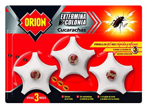 Orion Gel Insecticida Cebo Matacucarachas - 3 Unidades
