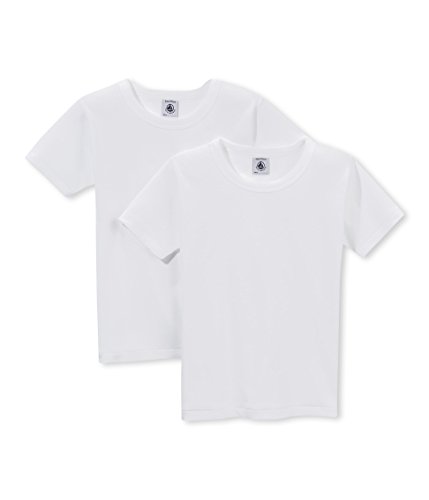 Petit Bateau Milleraies Permanent, Camiseta Para Niños, Blanco (Special Lot 00), 4 años