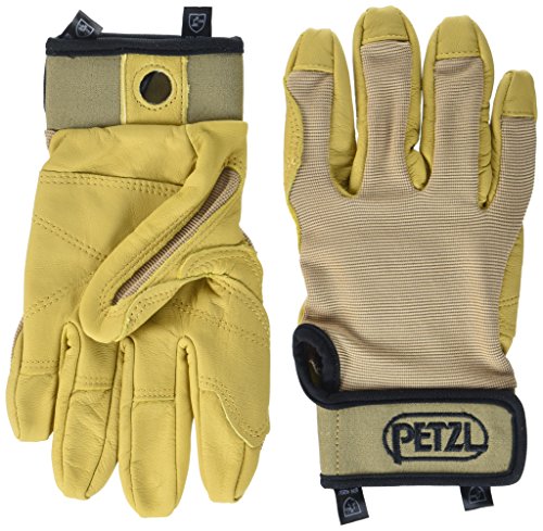 PETZL Handschuhe Cordex - Guantes para Hombre, Color marrón, Talla L