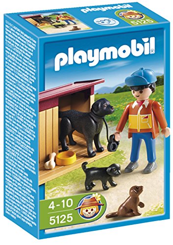PLAYMOBIL - Perros con Cuidador (5125)