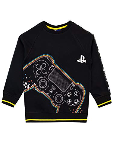 PlayStation Sudadera para niños Negro 6-7 Años
