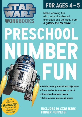 Preschool Number Fun (Star Wars Workbook)