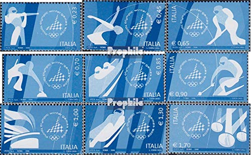 Prophila Collection Italia 3081-3089 (Completa.edición.) 2006 olímpicos Juegos de Invierno Turin (Sellos para los coleccionistas) Deportes de Invierno