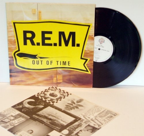 R.E.M. out of time. Top condition German pressing for the UK 1991 on Warner Bros records.