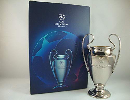 Réplica de trofeo de UEFA Champions League, 150 mm., Unisex, color plata, tamaño talla única