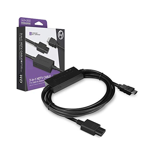Retro game HDMI conversion cable Game cube / N 64 / for super NES high-pain HDTV CABLE FOR GAMECUBE / N 64 / SNES HYPERKIN [video game]