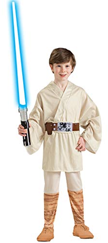 Rubies 883159L - Disfraz de Luke Skywalker Star Wars para niño, talla 8-10 años