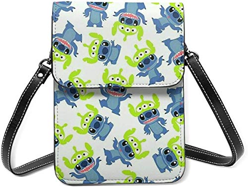 Stitch Meets Toy Story Cell Phone Purse Small Crossbody Bag Wallet Shoulder Bag Card Holder Handbag For Women New Year 2021