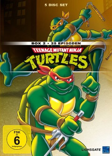Teenage Mutant Hero Turtles - Box 2/Episode 26-50 [Alemania] [DVD]