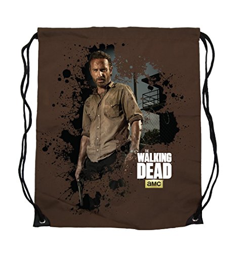 The Walking Dead – TURN Bolsa – Bolsa de tela – Rick Grimes – 44 x 35 cm