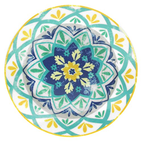 Tognana Olimpia Alhambra – Juego de 6 Platos de Postre (Multicolor de Porcelana