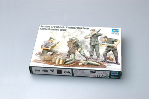 Trumpeter 426 - Figuras de Soldados alemanas Cargando obuses [Importado de Alemania]