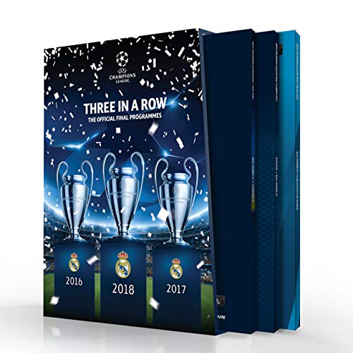 UEFA Real Madrid Caja de recuerdos – Programas finales de la Liga de Campeones 2016-2018