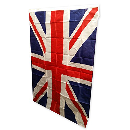 Union Jack Reino Unido Bandera. Un brillante,de gran tamaño,bandera Reino Unido,Souvenir,medición 3ft por 5ft 91 cm por 152 cm Duradero para uso en interiores y aire libre,this Union Bandera es