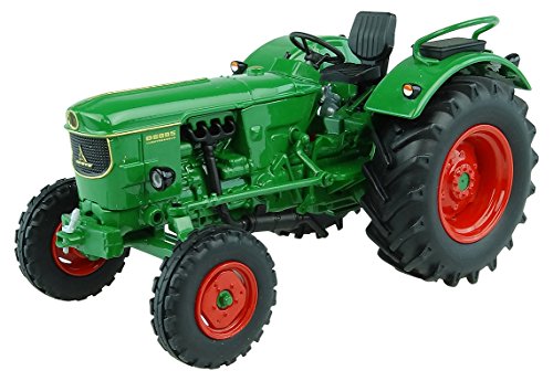 Universal Hobbies - Tractor Deutz D6005-escala 1/32, UH4994, Verde