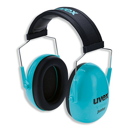 Uvex - Orejeras para niños de 29 dB - protección auditiva compacta - Plegable y Ajustable - protección auditiva Ajustable - Peso: 160 g