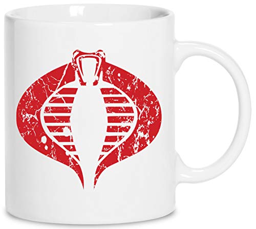 Vendimia Cobra - Vendimia Cerámica Blanco Taza Cup Mug