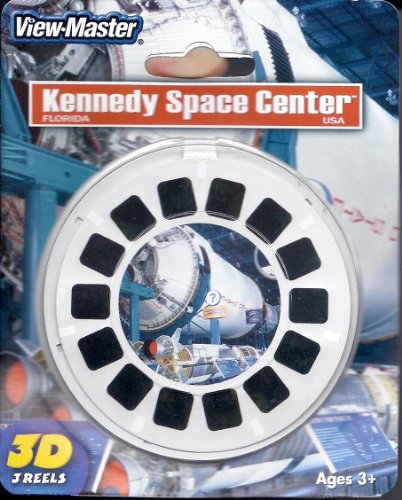 View-Master 3D 3-Reel Card Kennedy Space Center Florida by View-Master/Finley-Holiday Film Corp.