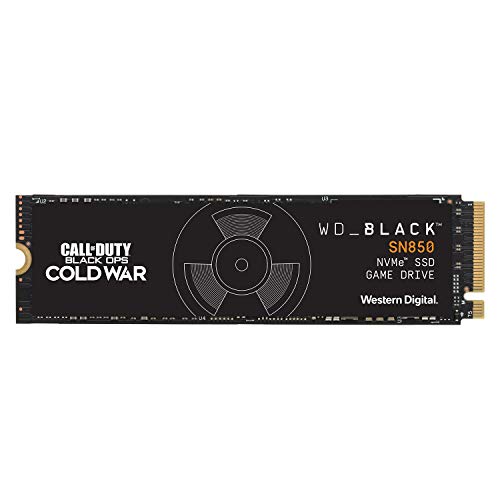 WD BLACK SSD SN850 1 TB SSD NVMe Call of Duty Black Ops Cold War Special Edition
