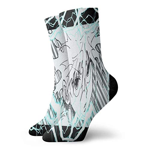 XCNGG Calcetines calcetines deportivos calcetines de tubo Kill Ua Zoldyck Adult Unisex Novelty Warm 3d Printed Short Socks Mens Woman Casual Socks