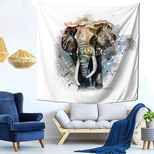 XCNGG El Dormitorio del sofá de la Familia de la decoración del Tapiz del Elefante se Puede Colocar como una Colcha 59 59 Pulgadas