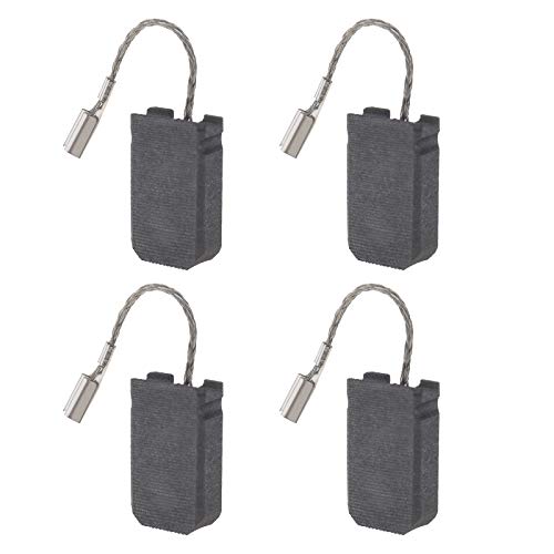 2 pares de escobillas de carbón 1607014176 con desconexión automática compatible con Bosch GWS 14-150 CI GWS 10-125 17 x 10 x 5 mm