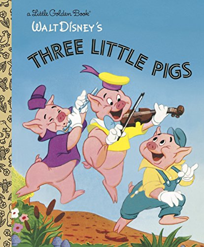 3 LITTLE PIGS (DISNEY CLASSIC) (Little Golden Books)