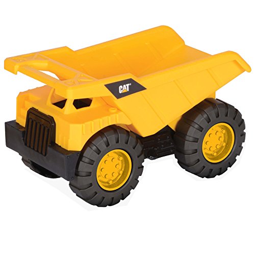 Animagic- Disney Vehículo De Obras Públicas Y Construcción Mini Workers Camión Volquete, Color Amarillo (Toy State 82011)